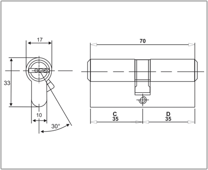 Quattro Euro Cylinder