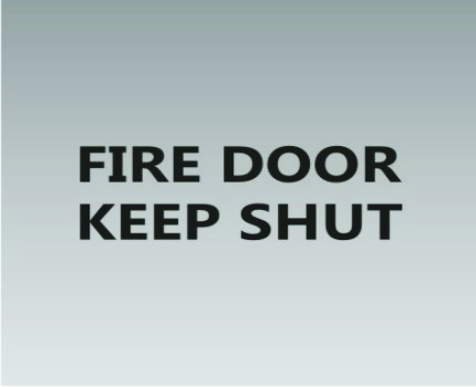 Fire Door Keep Shut