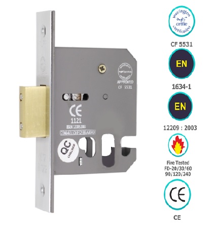 CE ARCHITECTURAL OVAL PROFILE DEAD LOCK CASE (FD-60)